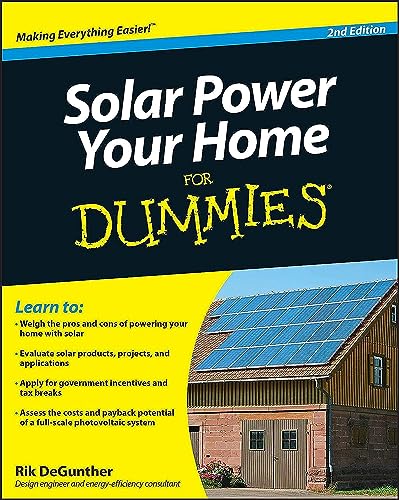 Solar Power Your Home for Dummies (For Dummies Series) von For Dummies
